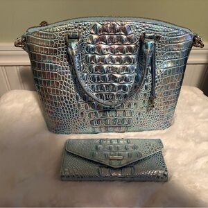 Brahmin Wonderland Medium Dux with Wallet